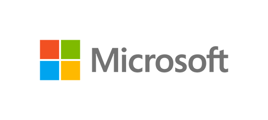 Microsoft Logo for White background